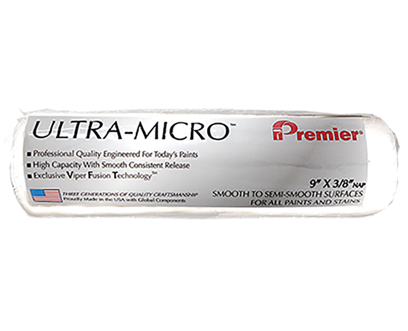 9" x 3/8" Ultra Micro Roller