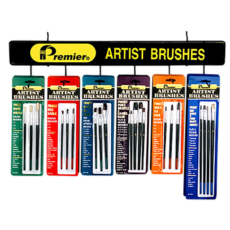 72PC CARDED ARTIST BRUSH ASSORTMENT