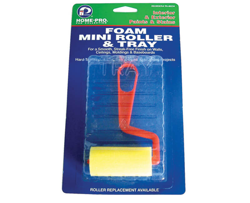 5" Foam Mini Roller & Tray