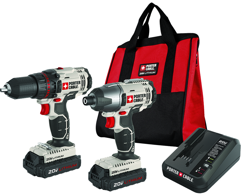 20V Max Lithium Drill + Impact Driver