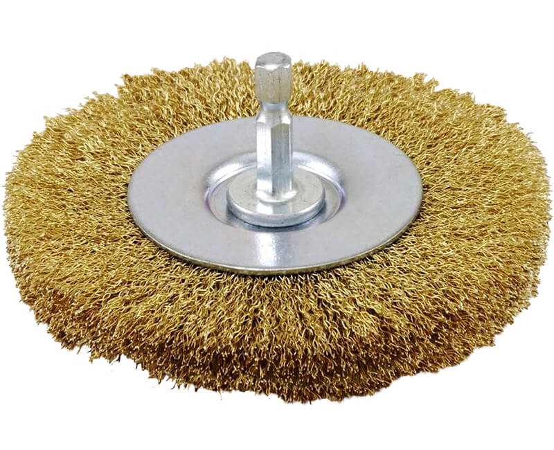 4" Flat Wire Brush - Coarse