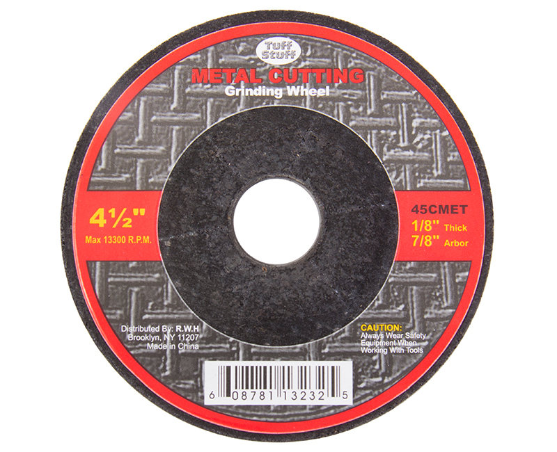 4-1/2" X 1/8" X 7/8" Arbor Metal Cutting Wheel