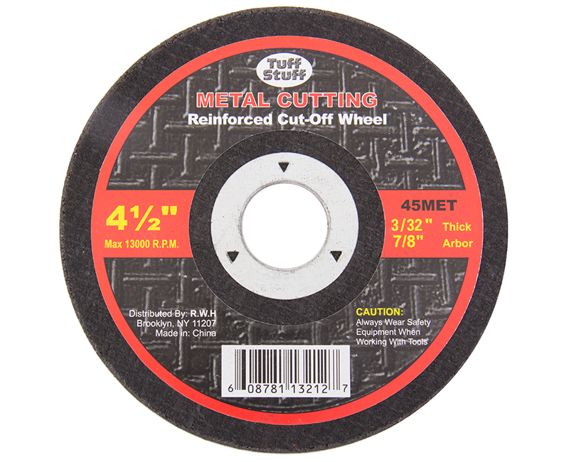 4-1/2" X 3/32" X 7/8" Arbor Metal Cutting Blade