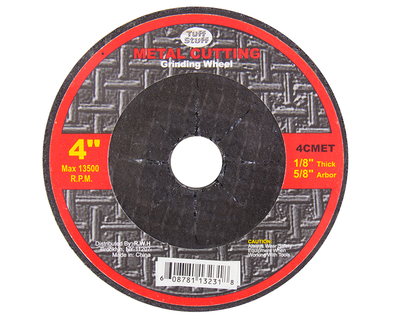 4" X 1/8" X 5/8" Arbor Metal Cutting Wheel