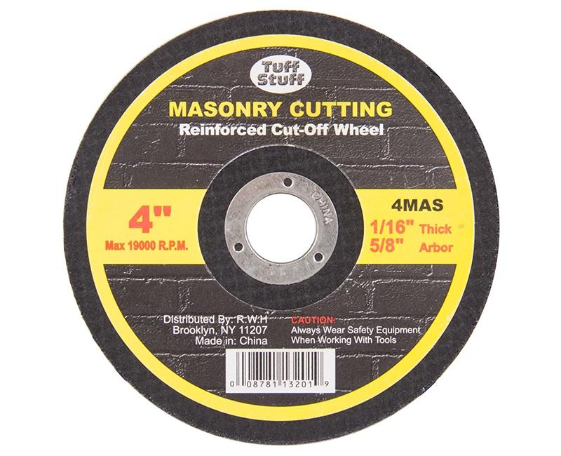 4" X 1/16" X 5/8" Arbor Masonry Cutting Blade