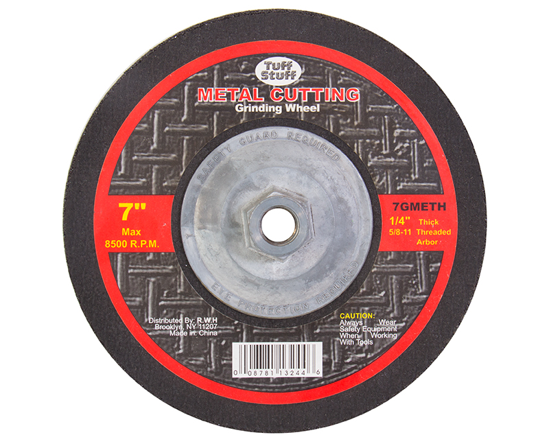 7" X 1/4" X 5/8-11 Metal Grinding Wheel