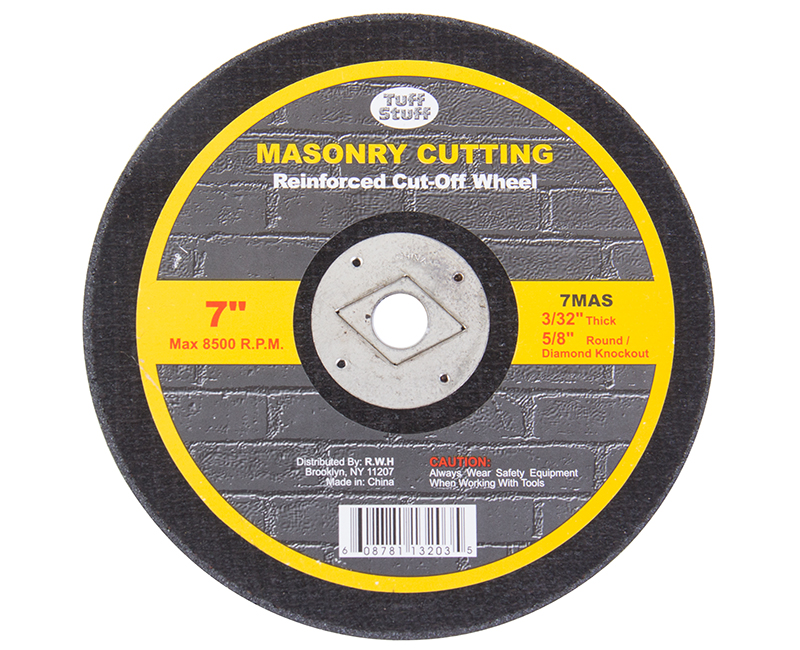 7" X 3/32" X 5/8" Diamond Arbor Masonry Cutting Blade