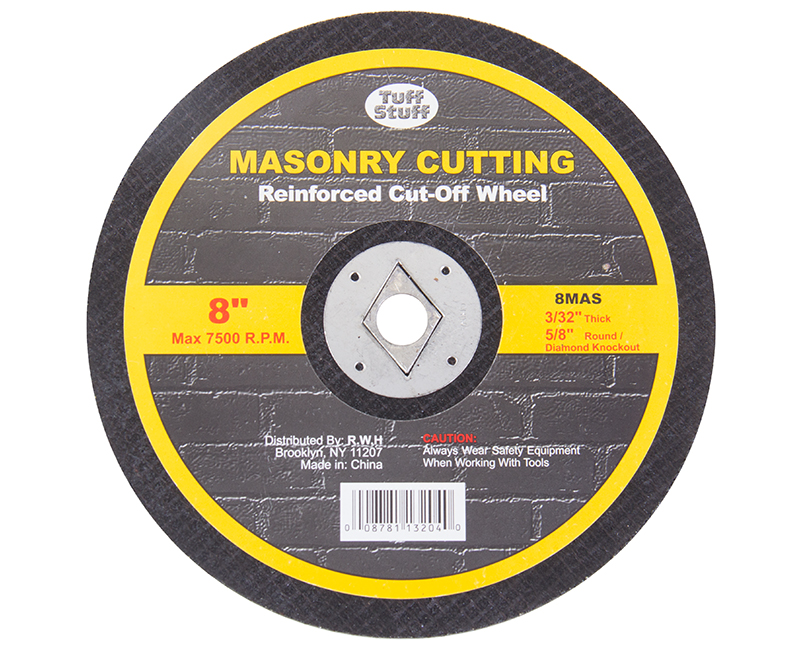 8" X 3/32" X 5/8" Diamond Arbor Masonry Cutting Blade
