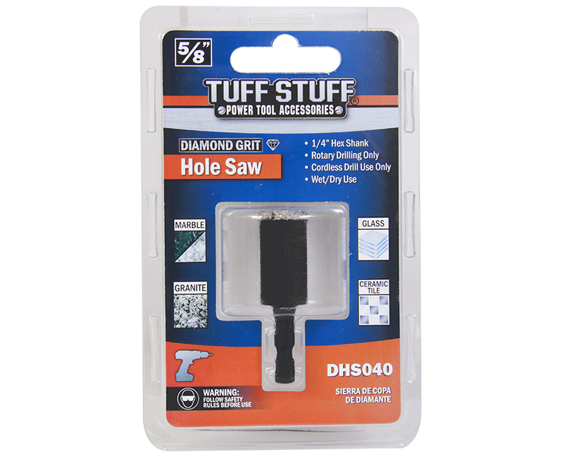 5/8" Diamond Grit Holesaw