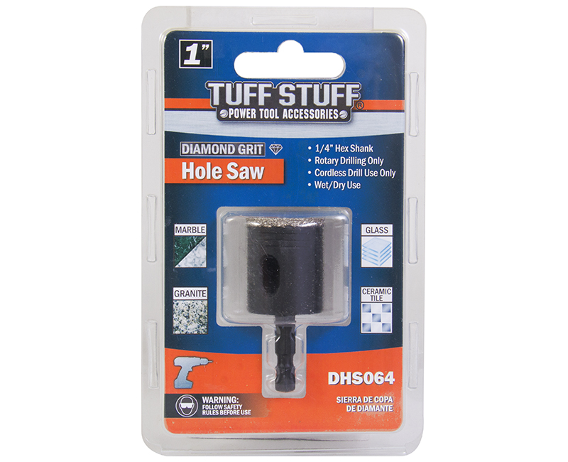 1" Diamond Grit Holesaw