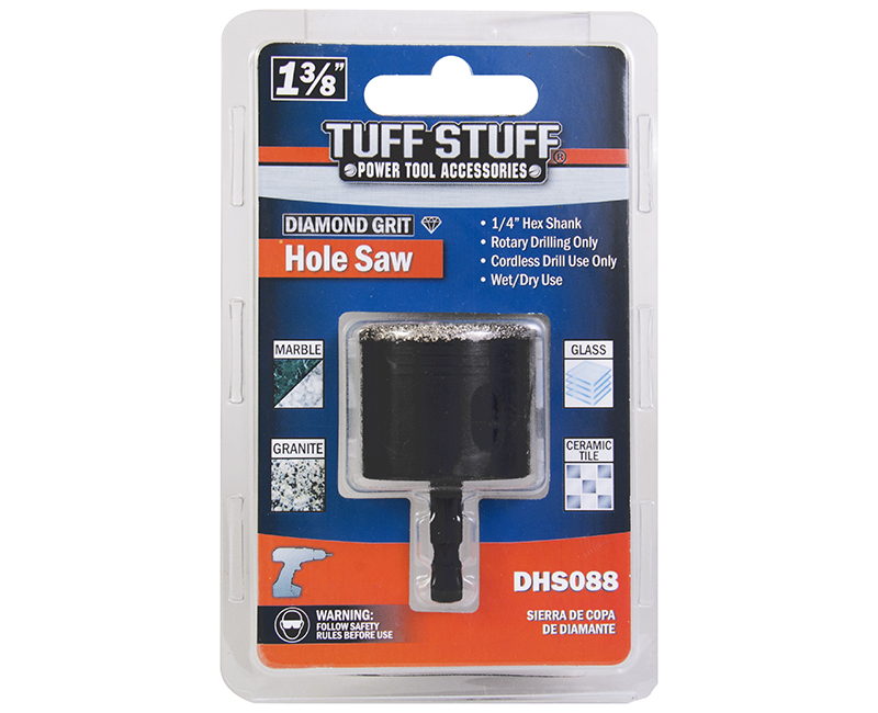 1-3/8" Diamond Grit Holesaw