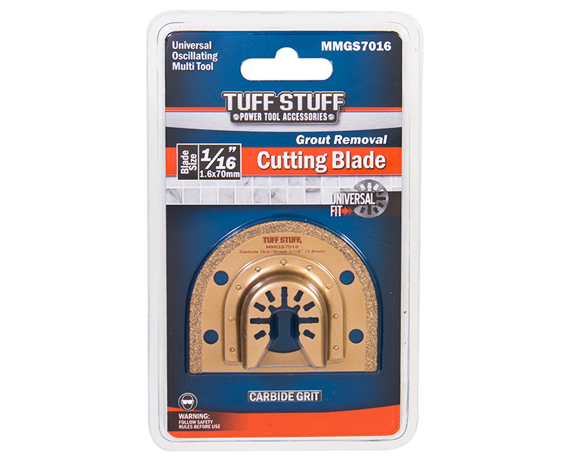 1/16" x 2-3/4" Universal Oscillating Multi Tool Carbide Grip Cutting Blade