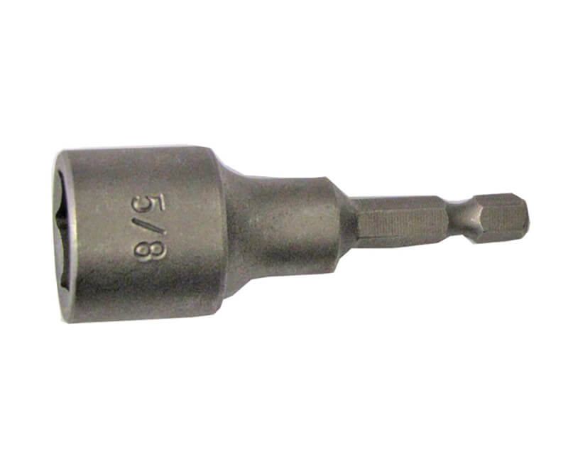 5/8" Hex Nutsetter Insert Bit - 2-1/2" Long