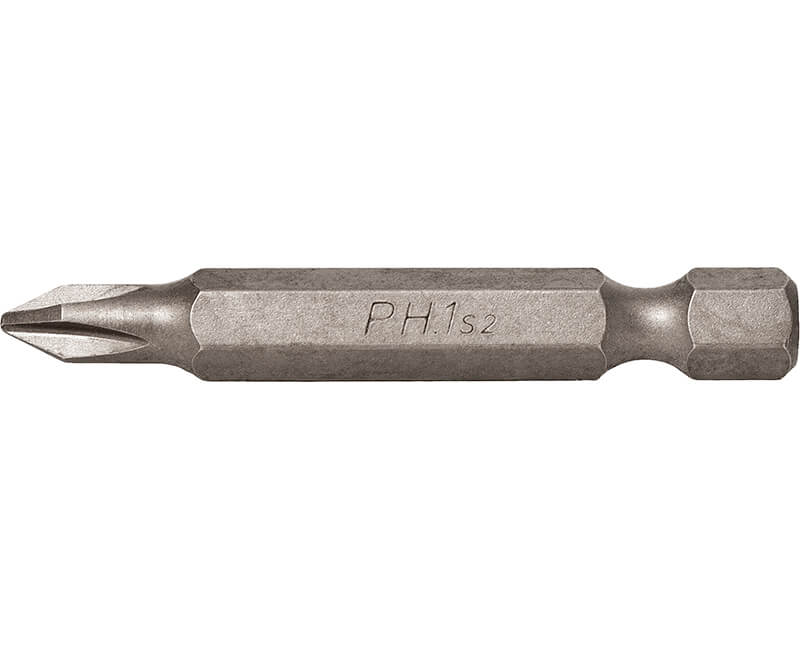 #1 Phillips Insert Bit - 2" Long