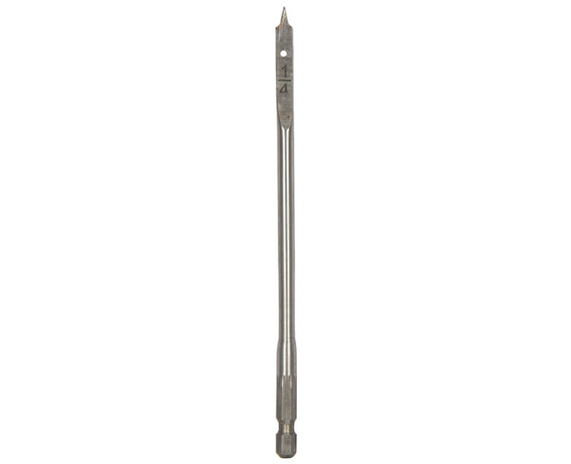 1/4" x 6" Spade Bit - Carded