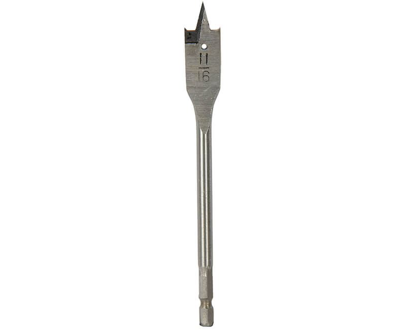 11/16" x 6" Spade Bit - Carded