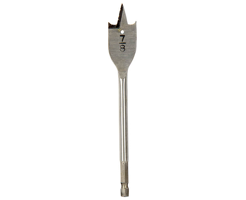 7/8" x 6" Spade Bit - Carded