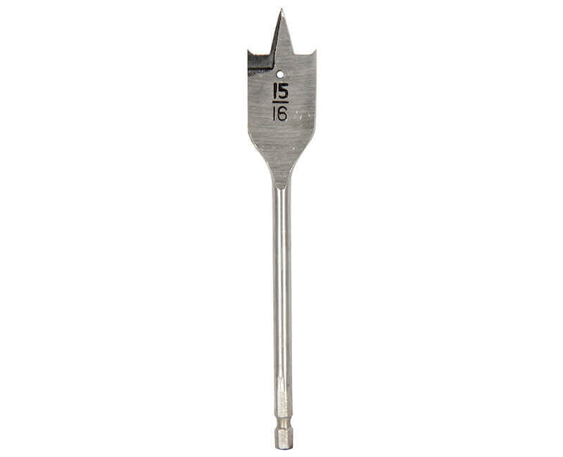 15/16" x 6" Spade Bit - Carded