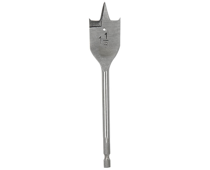 1-1/8" x 6" Spade Bit - Carded