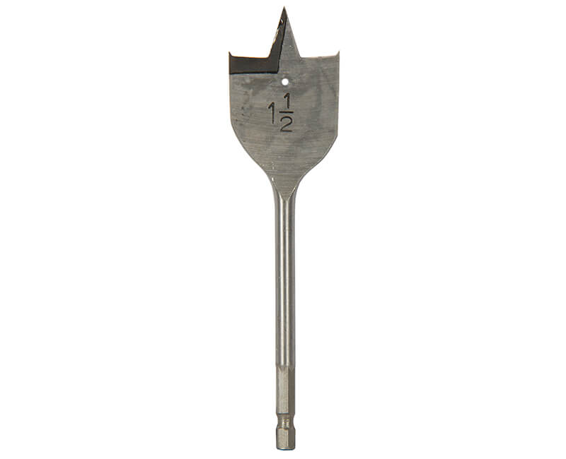 1-1/2" x 6" Spade Bit - Carded