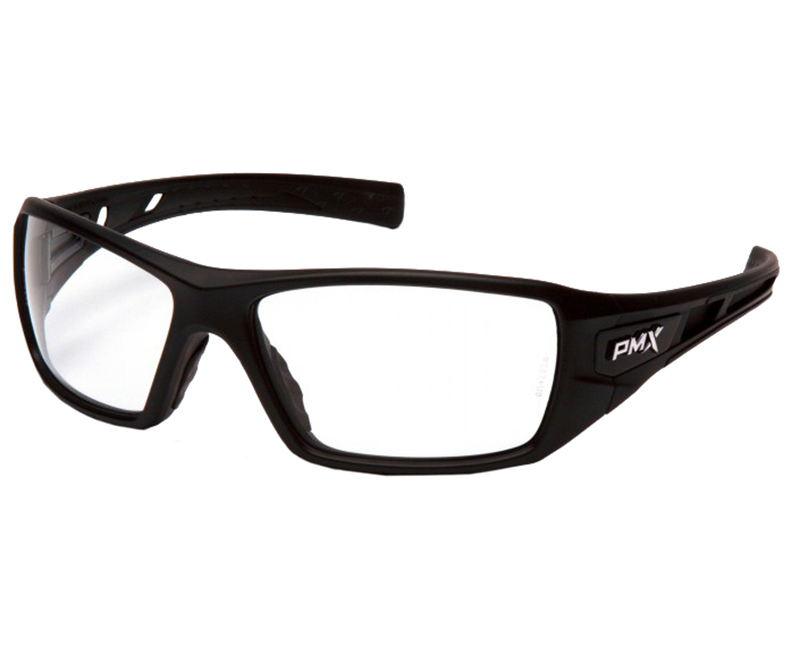 Velar Safety Glasses Black Frame - Clear Lens