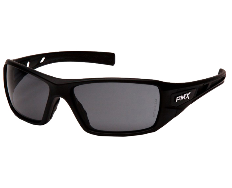 Velar Safety Glasses Black Frame - Gray Lens