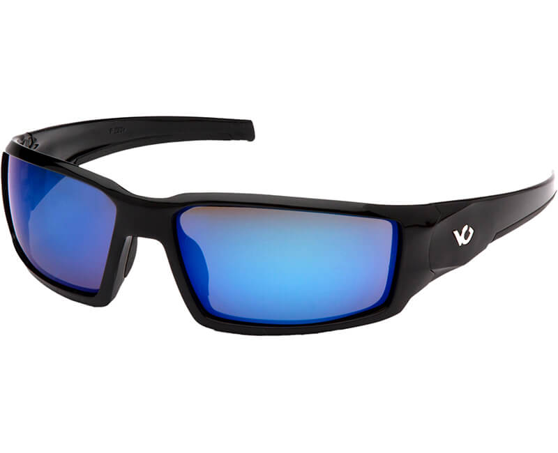 Pagosa Safety Glasses - Black/Blue