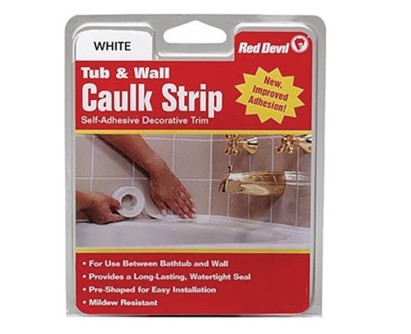 1-1/4" X 5' Tub And Wall Caulk Strips