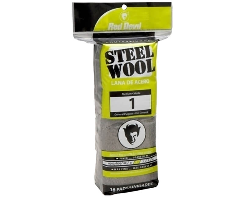 Medium Steel Wool - 16 Pack