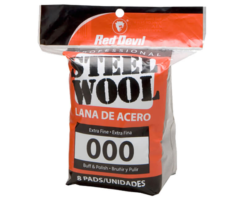 Extra Fine Steel Wool - 8 Pack