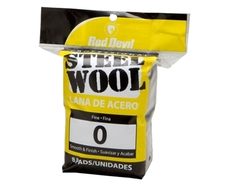 Fine Steel Wool - 8 Pack