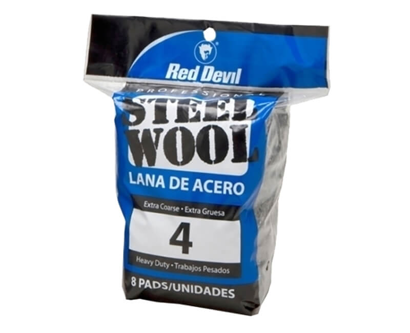 Extra Coarse Steel Wool - 8 Pack