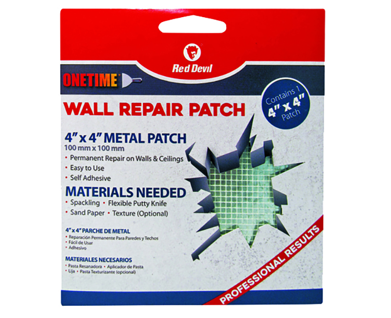 4" X 4" Onetime Wall Repair Patch