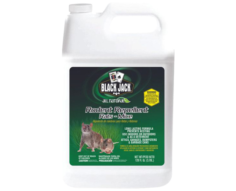 BLACK JACK ALL NATURAL RODENT REPELLENT RATS AND MICE 128 FL OZ