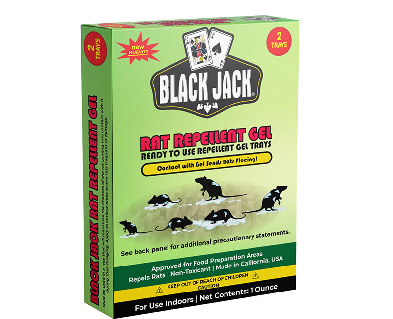 BLACK JACK RAT REPELLENT GEL (2 TRAYS PER BOX)
