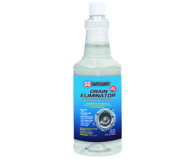 SAFEGUARD DRAIN ELIMINATOR FRUIT- GNATS & SEWER FLIES