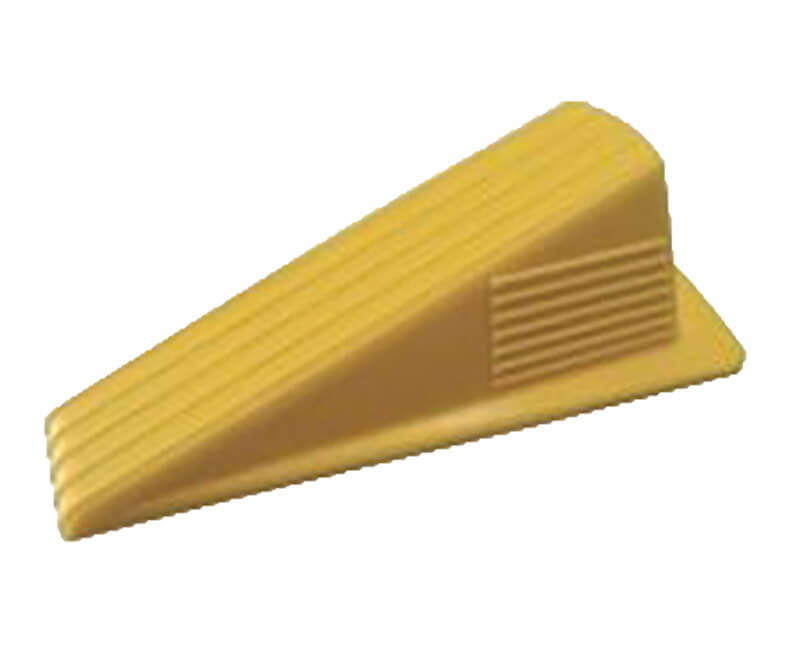 Heavy Duty Jumbo Yellow Rubber Wedge - 1 Per Card