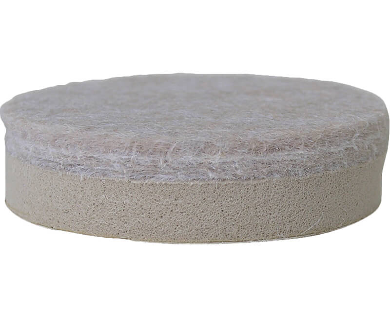 1-1/2" Round Self Leveling Felt Pads - 4 Per Card