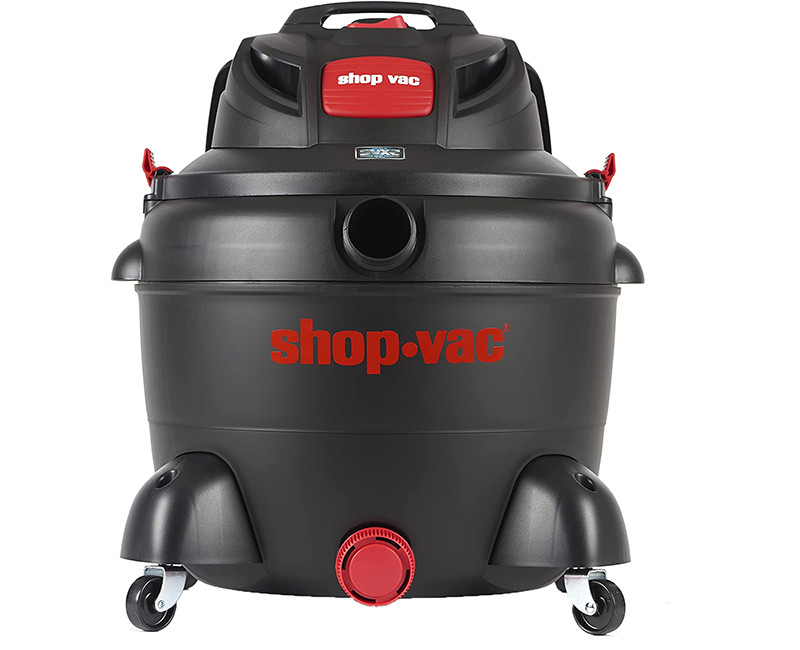 16 GALLON 6.5 PHP MOTOR BLACK POLY VAC