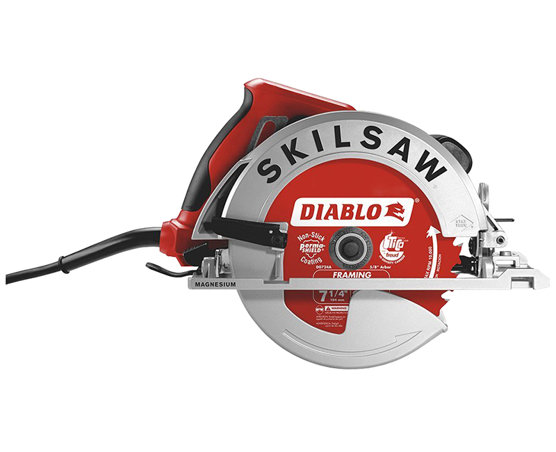 7-1/4" Sidewinder Circular Saw Magnesium W/ Diablo Blade