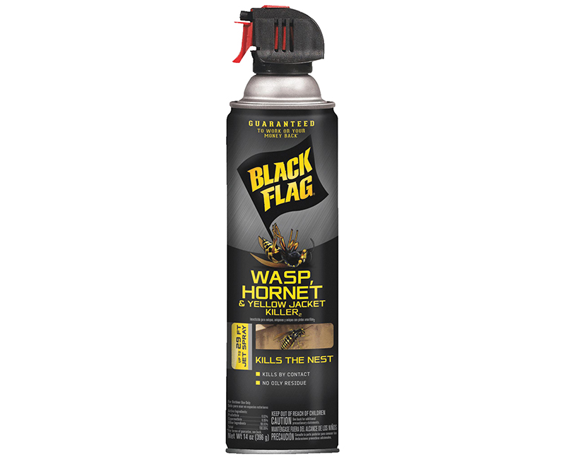 14 Oz. Black Flag Wasp, Hornet, & Yellow Jacket Killer