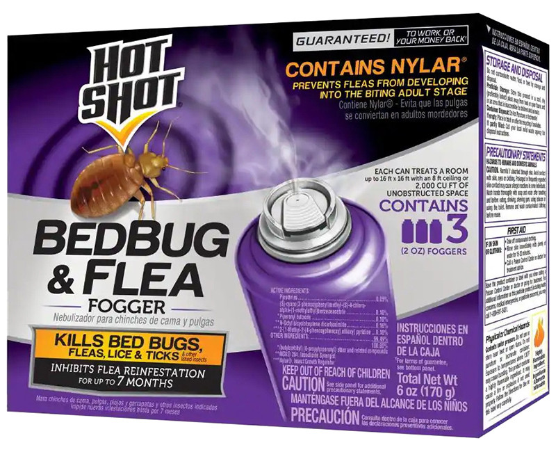 Hot Shot Bed Bug & Flea Fogger