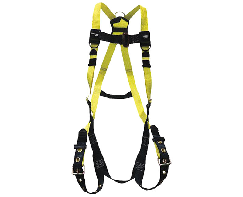 H100 UNIVERSAL HARNESS W/ TONGUE BUCKLE LEG STRAPS SMALL/M