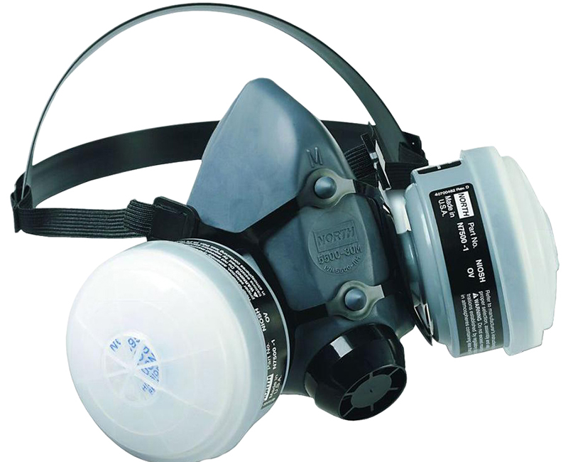 Half Mask Respirator W/ Spray Paint Respirator Medium