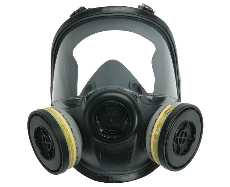 Full Facepiece Respirator W/ Spray Paint Respirator Medium