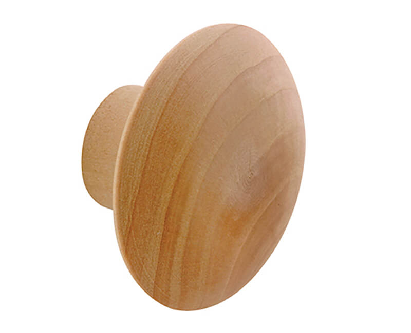 1-1/2" Wood Knob