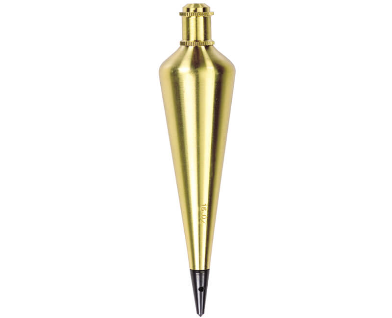 16 Oz. Brass Plumb Bob