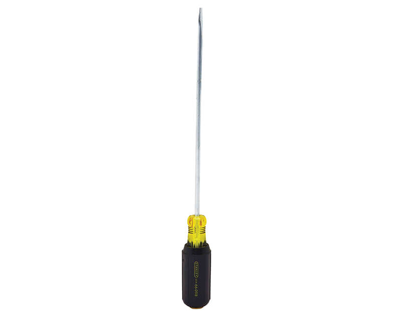 3/16" X 8" Vinyl Grip Light Blade Cabinet Tip Screwdriver