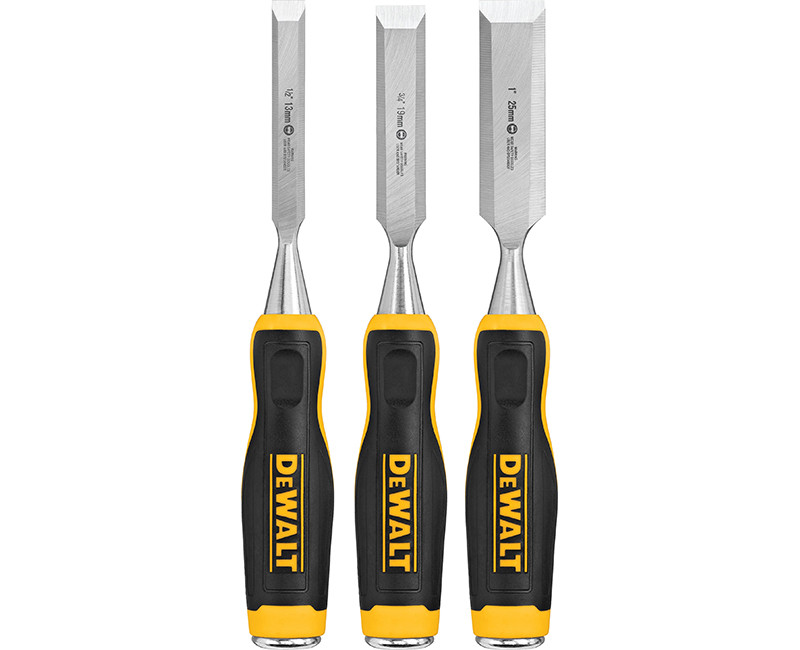 3PC. PRO WOOD CHISEL SET