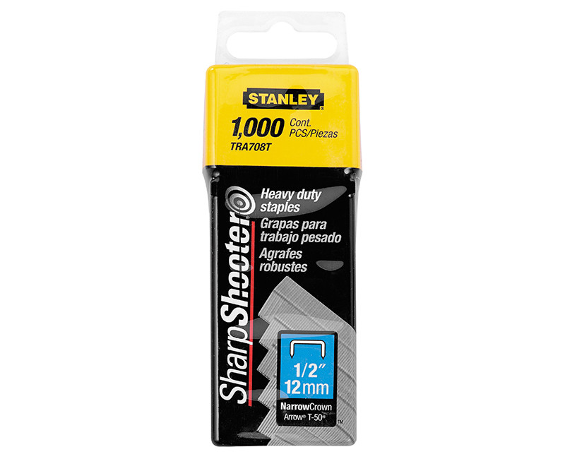 1/2" HEAVY DUTY STAPLES 1000PK